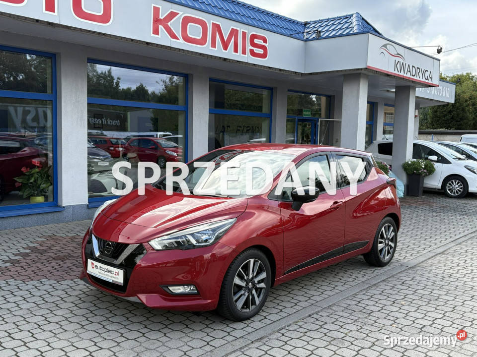 Nissan Micra Rezerwacja K14 2017 czujnik parkowania Tarnowskie Góry