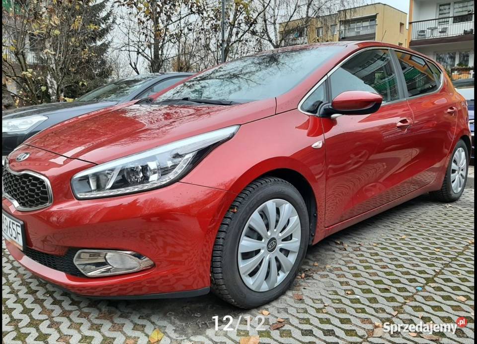 Kia Ceed II 16GDI 135 benzyna 2013r bogata czerwony Lublin