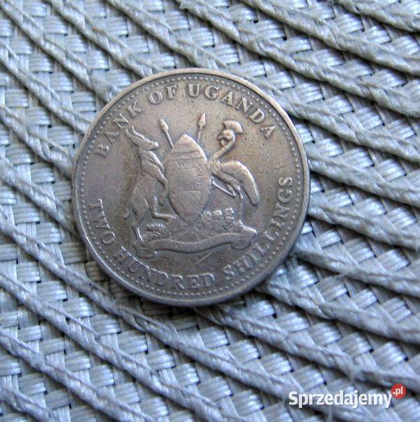 Uganda 200 Szyling 1998r Kalisz