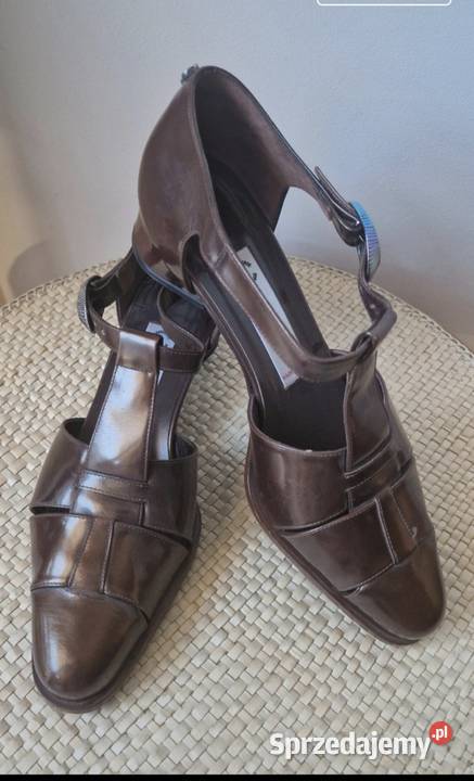 Nowe buty marki Pollinidamskie wizytowe skóra Lublin