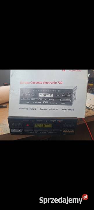 Radio samochodowe Becker Mercedes lubuskie Iłowa