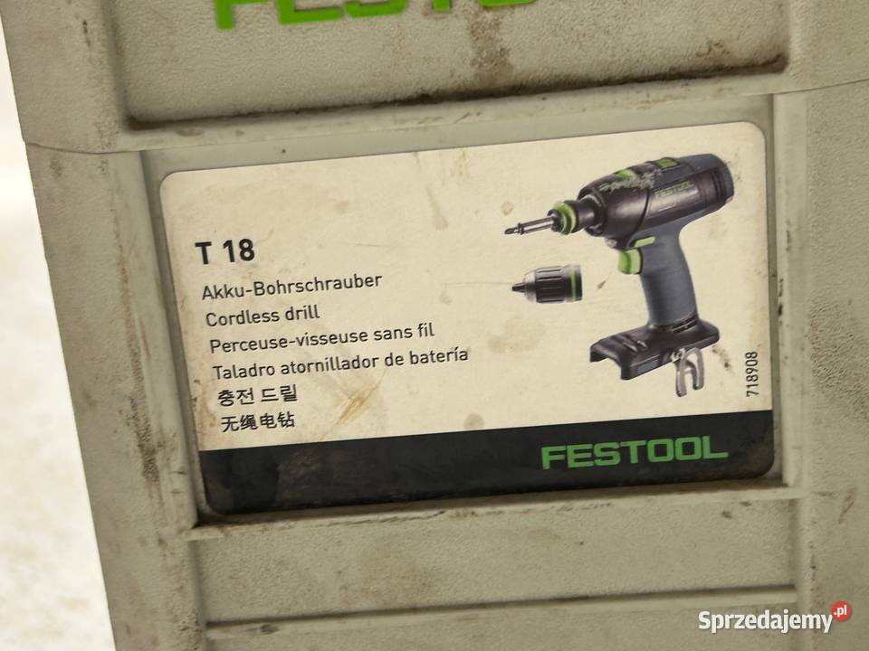 Wiertarkowkrętarka T 183 zestaw małopolskie Wadowice