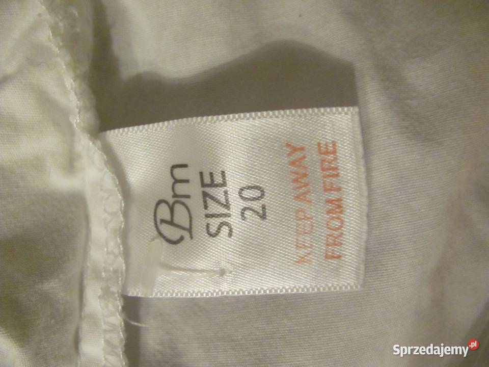 spodenki białe bawełniane 20 4XL na upały Rozmiar 42(XL) Zamość sprzedam