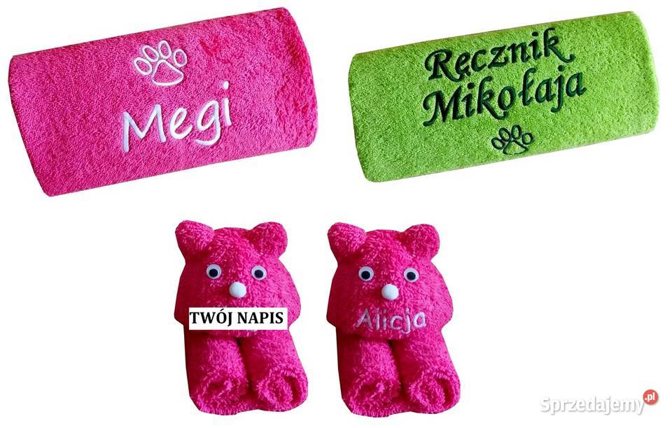 Koc PSA z imieniem haftem PREZENT dzień Toruń
