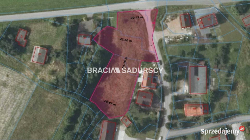 sprzedaży działki Chrząstowice 2862m2 sprzedam