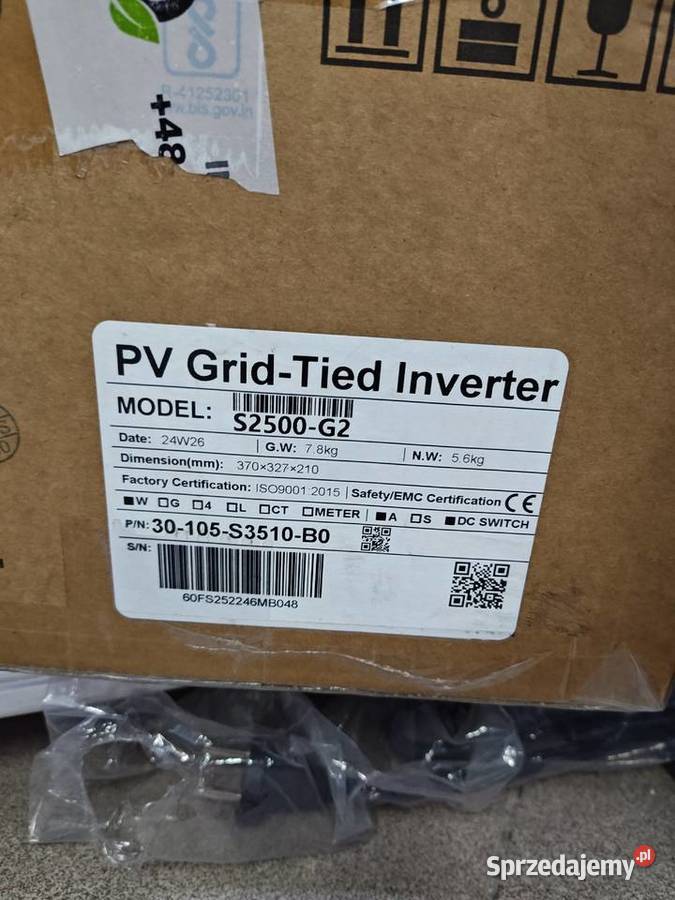 Foxess Falownik 25kW OnGrid 1F 1 MPPT Golub-Dobrzyń