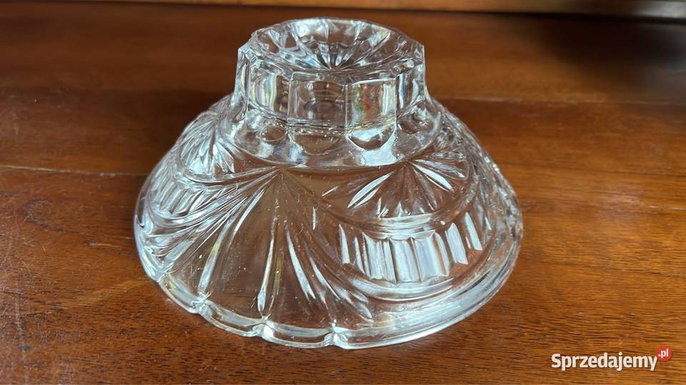 Kryształowa miseczka Na stopie Gdańsk