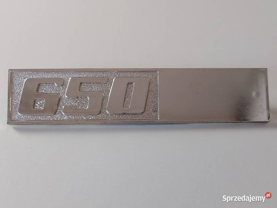 Fiat 126p maluch znaczek emblemat 650 chromowany Warszawa