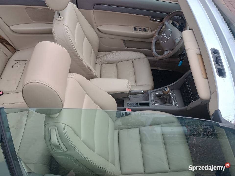 Audi A4 Kabrio 2002r 30i 220 Nawigacja elektryczne lusterka Cabriolet