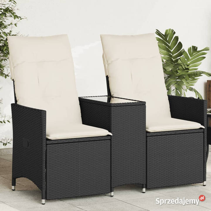 Rozkładana sofa ogrodowa 2 os ze stolikiem mazowieckie Warszawa