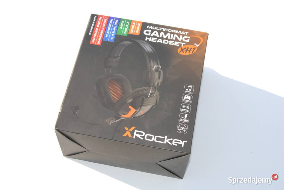 Słuchawki gamingowe X Rocker XH1 z mikrofonem PC Pozostałe Cieszyn sprzedam