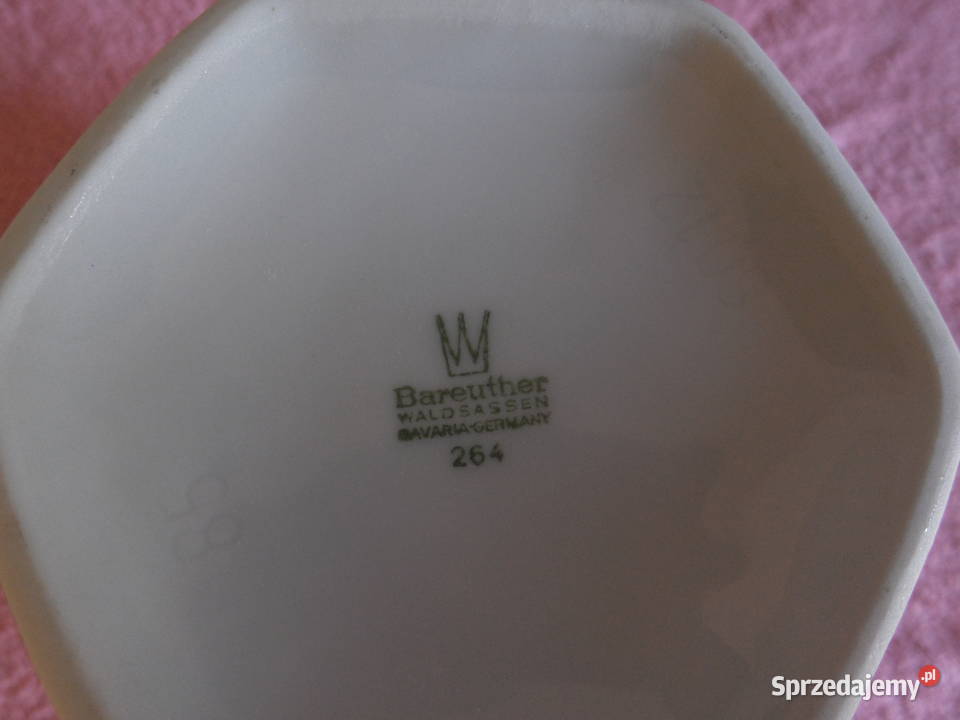 Porcelanowy wazon BAREUTHER WALDSASSEN Raszków