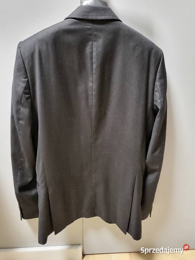 Klasyczny czarny garnitur marki Selected Homme mazowieckie