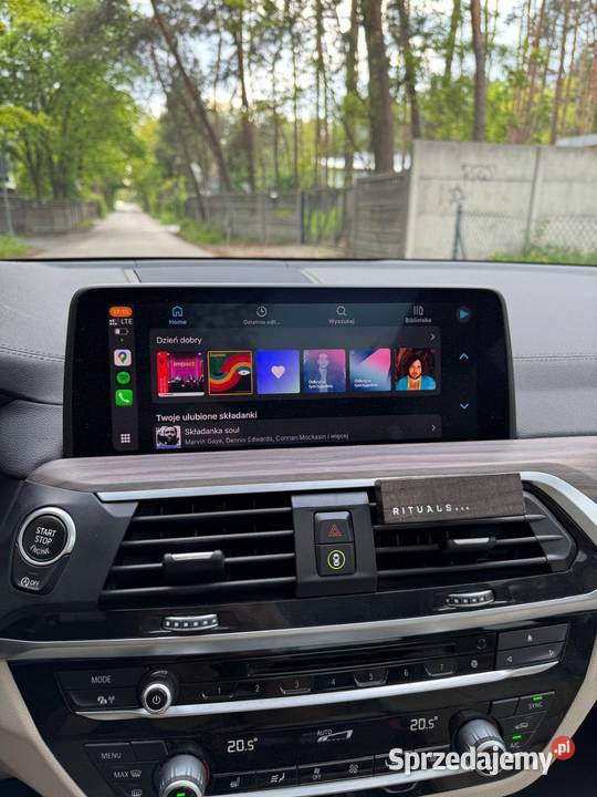 BMW aktywacja Apple CarPlay Mapy Aktualizacja łódzkie Aleksandrów Łódzki