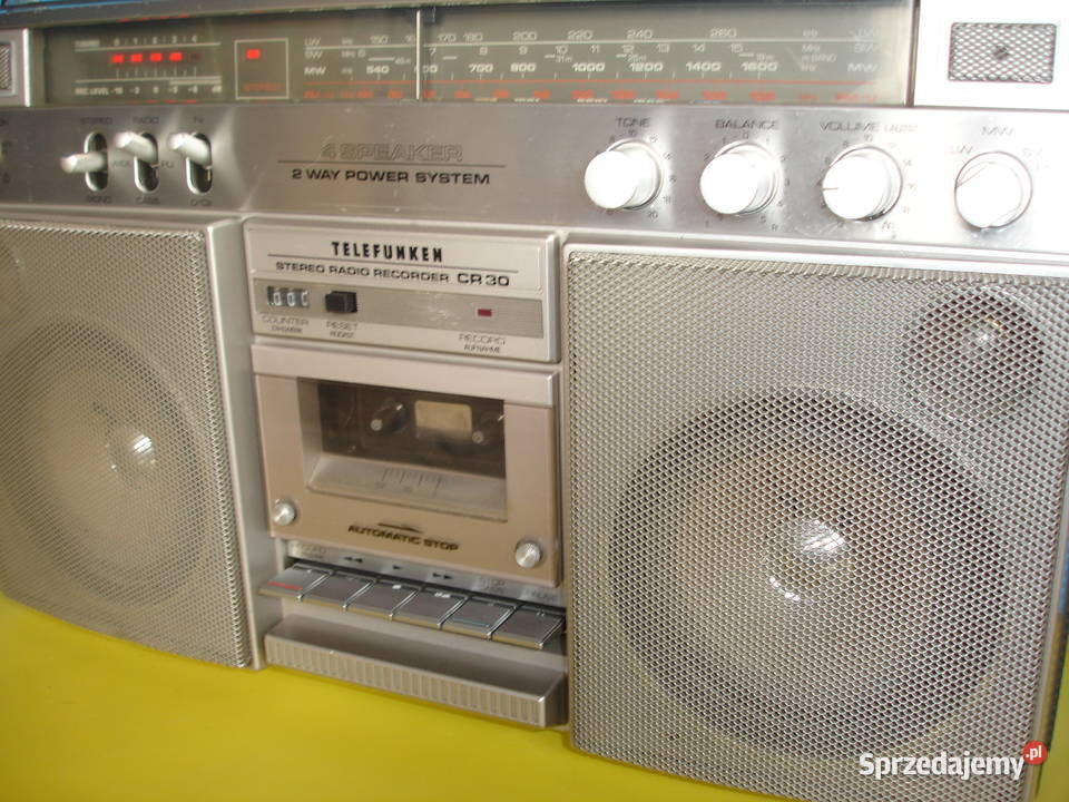 Radiomagnetofon TELEFUNKEN CR30 Zielona Góra