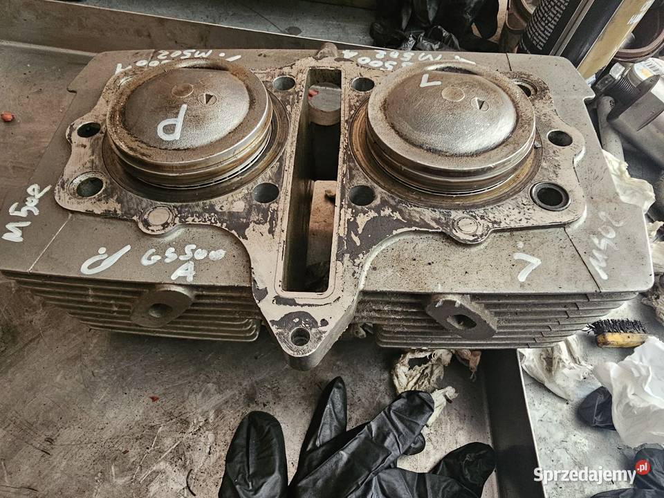 Suzuki GS 500 cylindry tłoki cylinder tłok GS500 Jelenia Góra