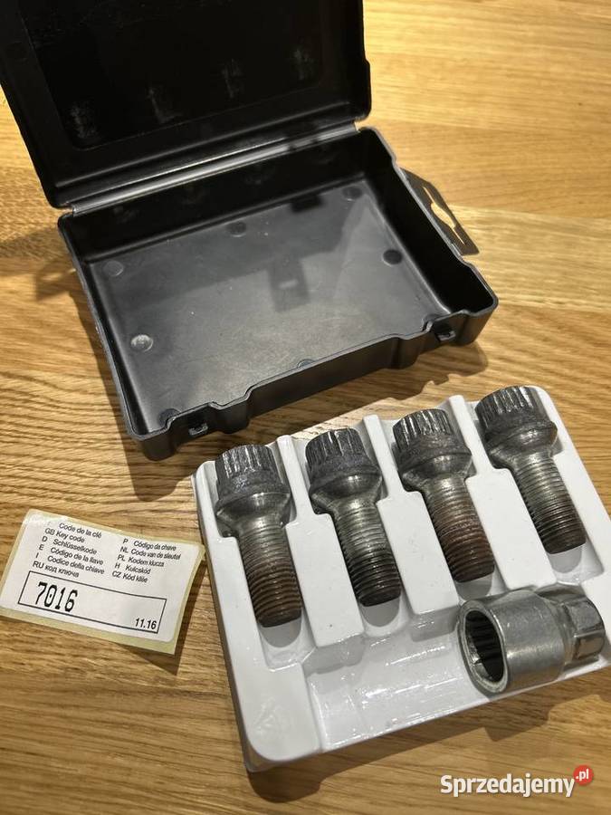 Śruby antykradzieżowe Audi Volkswagen M14x15 Łuków