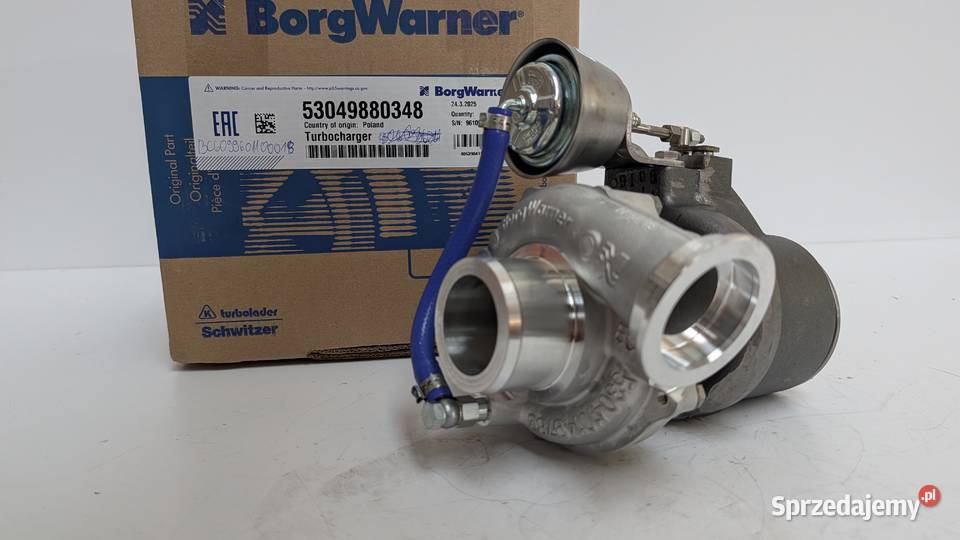 Turbosprężarka BorgWarner KKK 53049700213 Siedlce