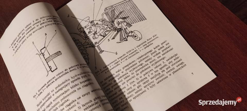 Kgz1 kopaczka Pionier instrukcja i katalog Stalowa Wola