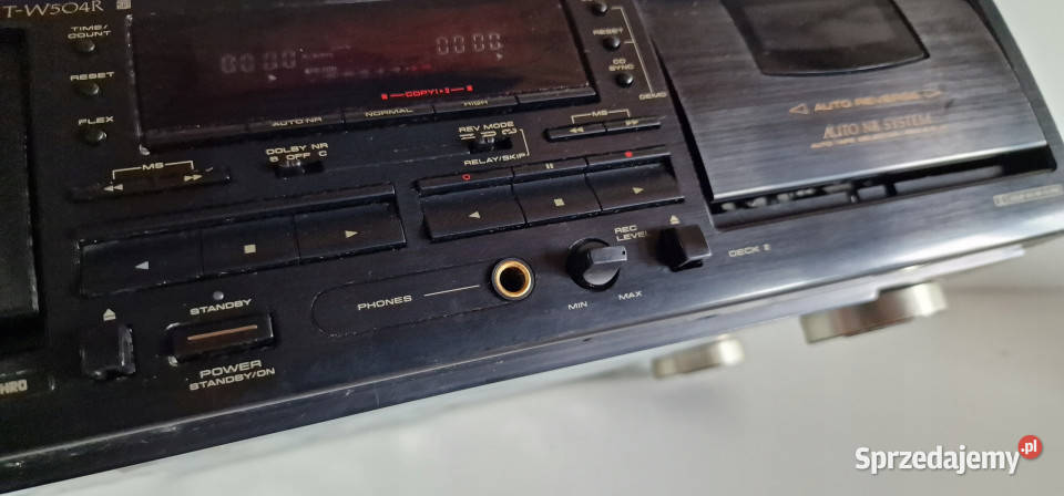 Magnetofon Pioneer CTW504R Stereo Cassette Deck Międzychód