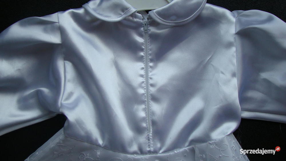 Sukienka na chrzest roczek 8692 Rozmiar 86 Racibórz