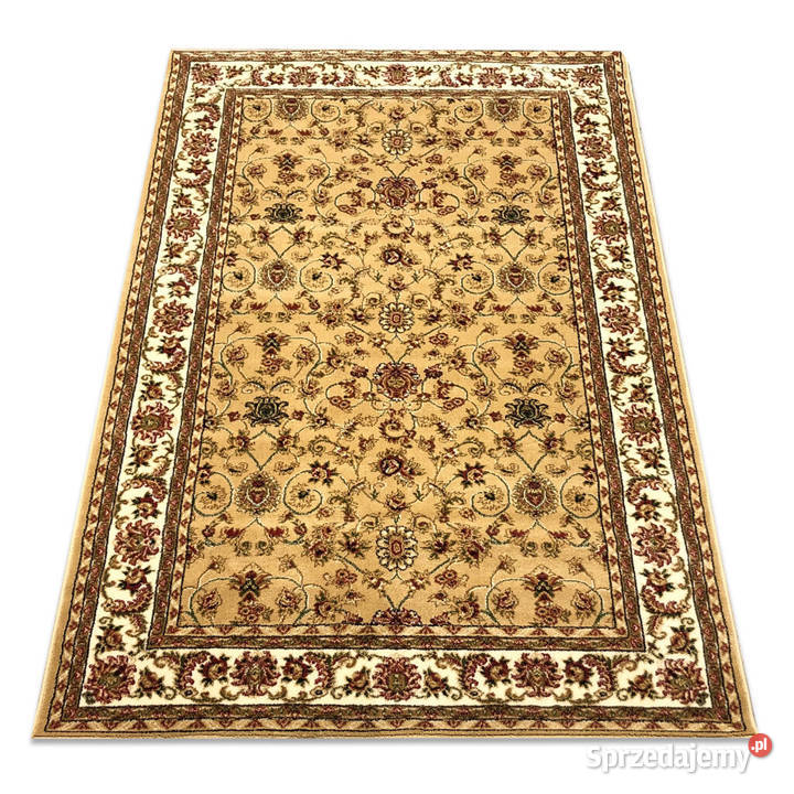 GĘSTY DYWAN 200X300 BEŻOWY KLASYCZNY 2455 Białystok