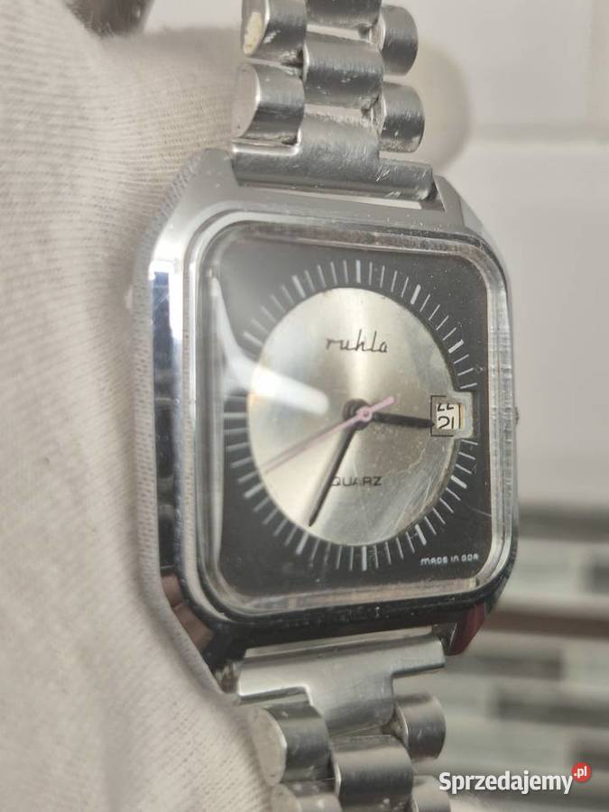 Zegarek vintage Ruhla quartzDDR Chorzów