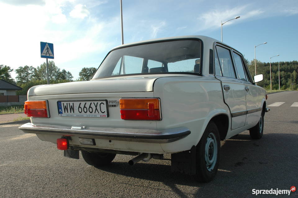 KLASYK Youngtimer Fiat 125p Książka SerwisowaOd
