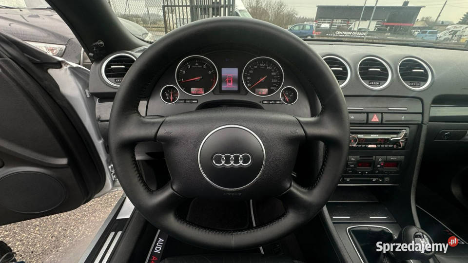 Audi A4 Cabrio24i V6170OPŁACONY Bezwypadkowy elektrycznie ustawiane fotele A4 Częstochowa