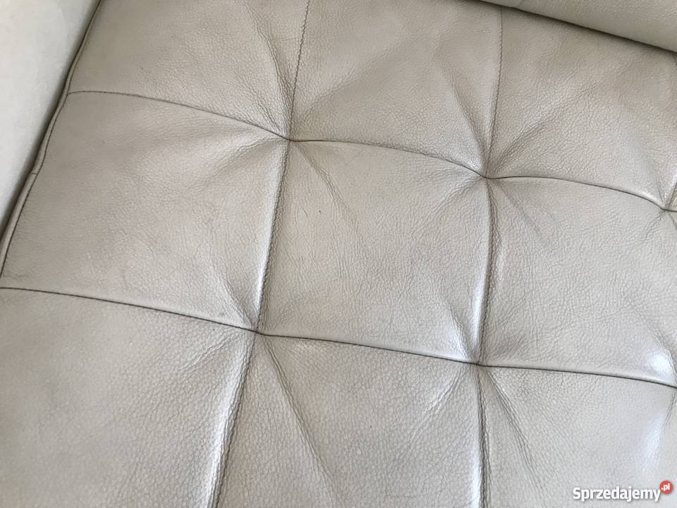 Sofa skórzana IKEA Karlstad beżowa Warszawa