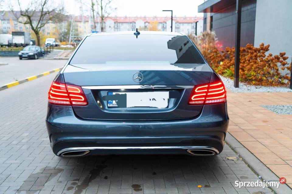 MercedesBenz Klasa E W212 21 Mercedes Benz 2015r nieuszkodzony Lublin