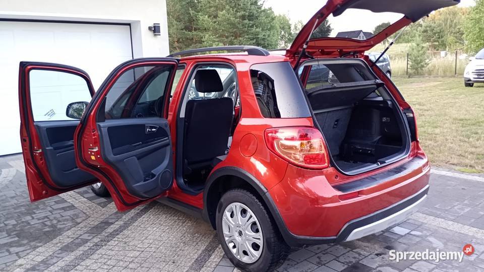 Suzuki SX4 16i ceglasty metalik 10r MP3 pomorskie Kościerzyna sprzedam