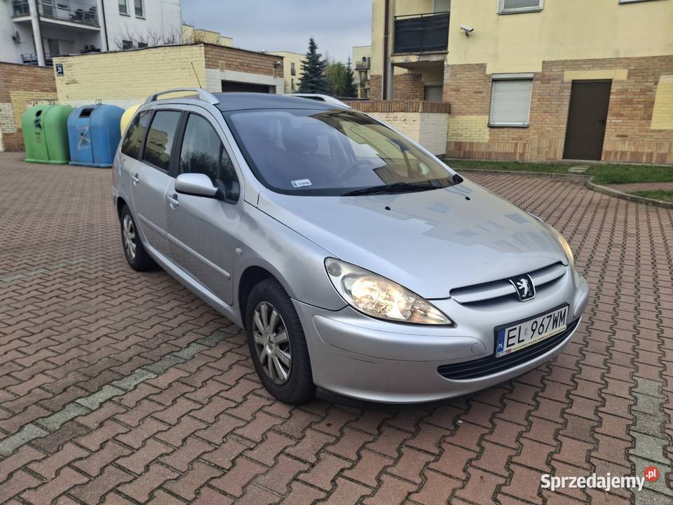 Peugeot 307 sw 16 benzyna 2005 7 Osobowy Dach Łódź