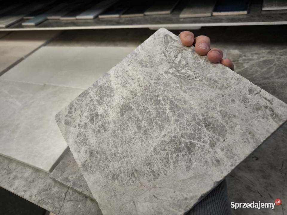 Płytki marmur Tundra Grey szlifowane 203x203x12 Gdynia