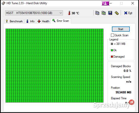 HGST HTS541010B7E610 1TB 25 HDD SATA III 5400RPM Poznań sprzedam