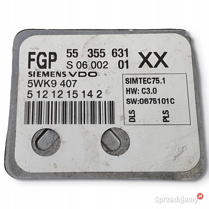 STEROWNIK SILNIKA Opel Vectra C 18 16V komputer Chełm