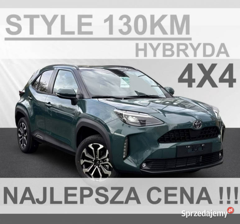 Toyota Yaris Cross 4x4 130 Style Super Niska światła LED Szczecinek