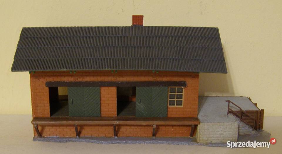 Domek na makietę 19 kolejka skala H0 Łódź