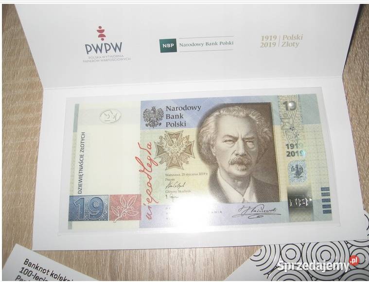 2 x Banknot 10 Piłsudski Niepodległość 63471 Sosnowiec