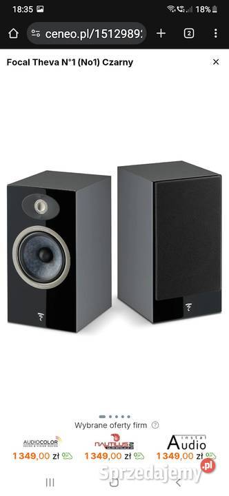 Kolumny Focal Theva 1 hg nowe łódzkie Łódź