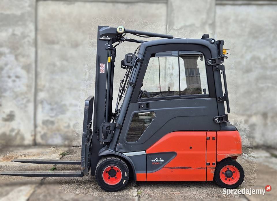 Linde E20 wolny skok KABINA wózek widłowy Rybnik sprzedam