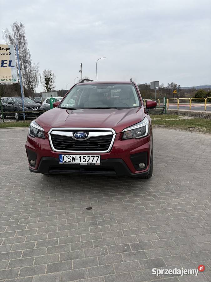SUBARU FORESTER 25 LPG serwisowane komplet kół skórzana tapicerka Dolna Grupa