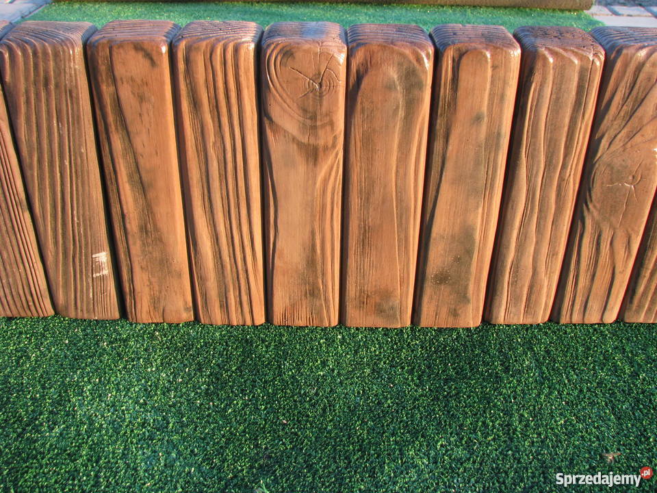 Palisada palinea obrzeże palisadowe betonowe podkarpackie Nisko