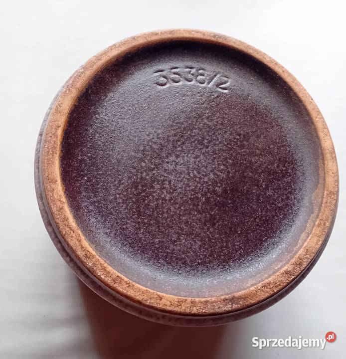 Niemiecka ceramiczna osłonka doniczki sygnowana Antyki, Sztuka, Kolekcje Koźminek sprzedam