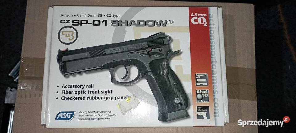 Pistolet wiatrówka shadow Węgrów