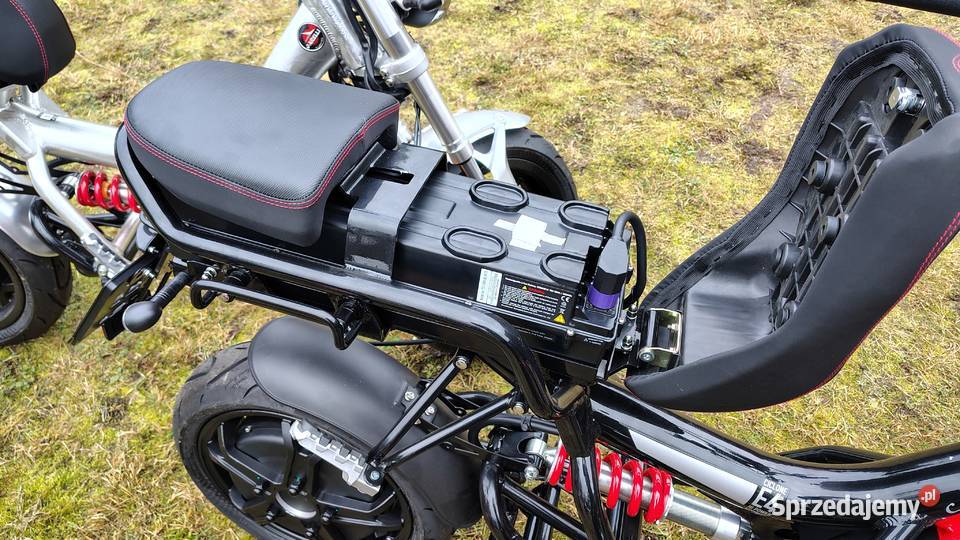 Elektryczny motorower 2osobowy Garelli Ciclone bezwypadkowy Karwica