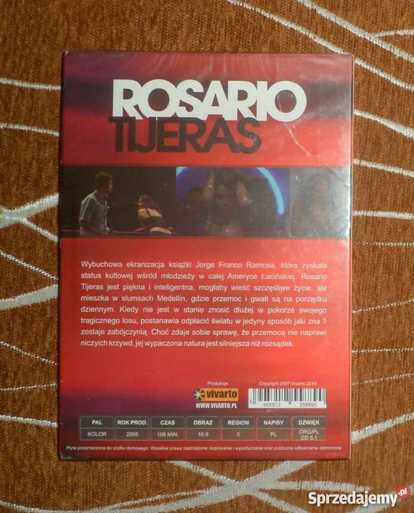 Film na DVD Flora Martinez Rosario Tijeras kujawsko-pomorskie