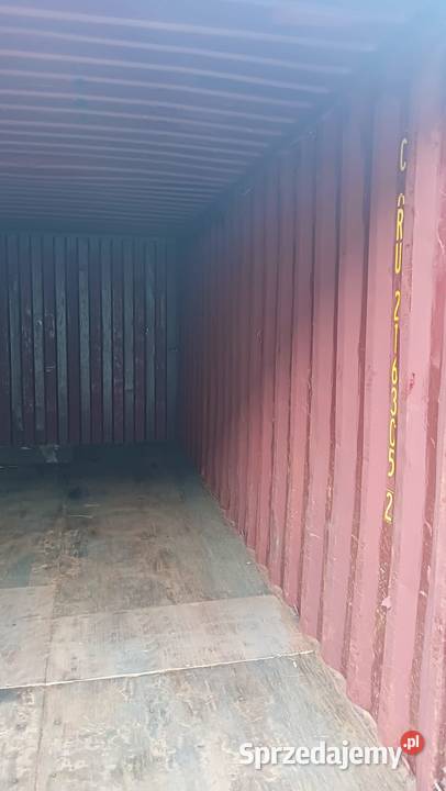 Sprzedam kontener morski używany dostępny ręki Chodzież