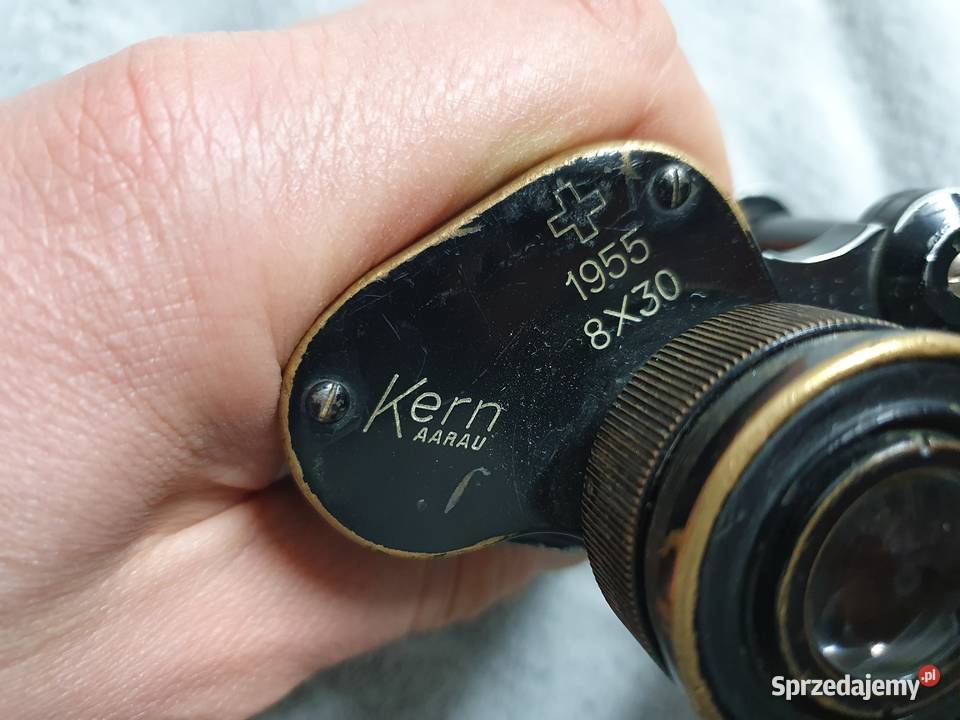 Lornetka Szwajcarska 1955 z opakowaniem pomorskie Gdynia sprzedam