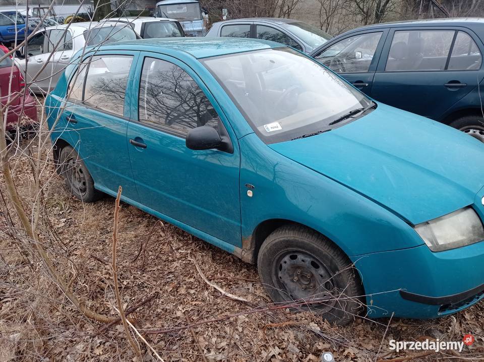 Skoda Fabia 14 MPi 2001 r dawca części Szklarka Myślniewska